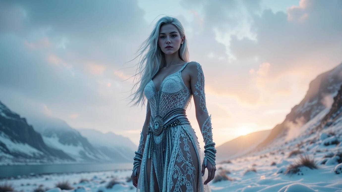 AI Video 043 Mystical TTRPG Ambient Music with Celestial Goddesses[4K/1V/501MB]插圖