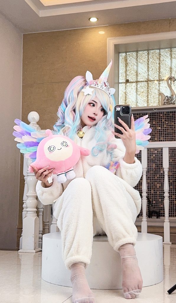 《蛋仔派對》獨角獸·芬妮亞cosplay插圖2