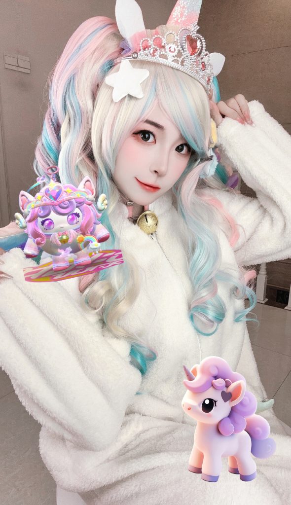 《蛋仔派對》獨角獸·芬妮亞cosplay插圖6