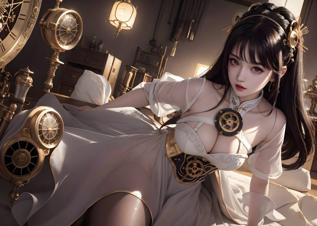 AI繪畫(huà) 005 高清古風(fēng)女裝圖[53P/429M]插圖2