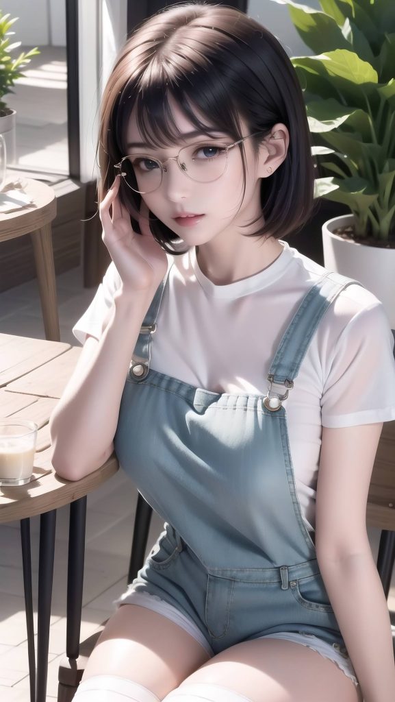 AI繪畫 007 2K高清 背帶褲 [20P/74M]插圖1