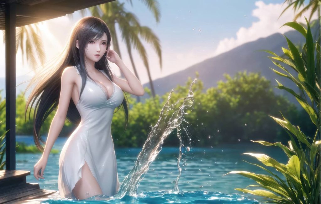 AI繪畫 009 2K高清 蒂法大海 [126P/665M]插圖5