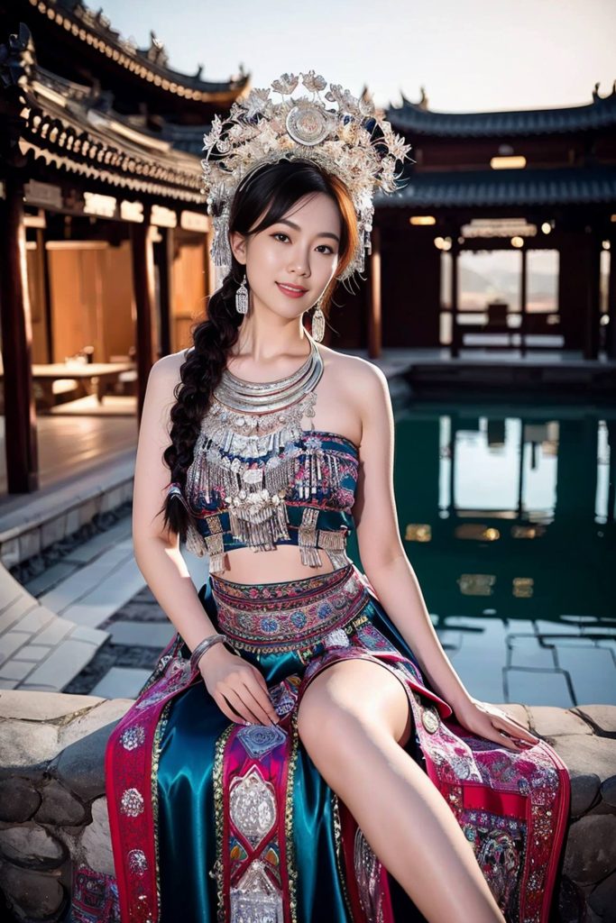 AI繪畫 036 民族裝的漂亮魔法秀[65P504MB]插圖