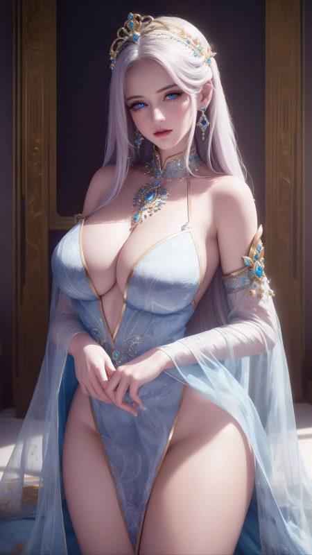 AI繪畫 044 The Heartwarming Tale of a Beautiful Innocent Princess – AI LookBook – AI Club2Girls[44P/1V/170M]-無料攝影圈