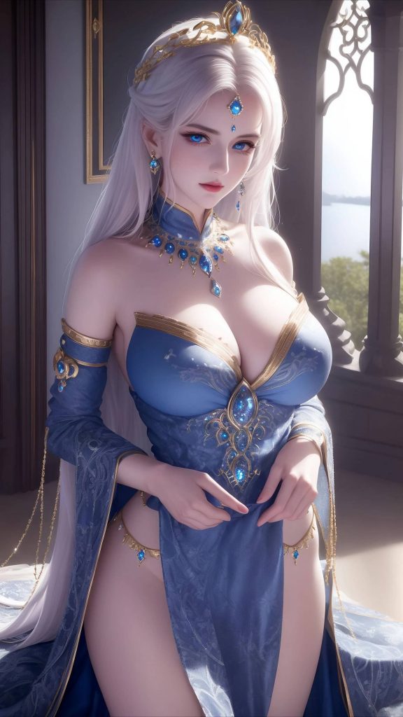 AI繪畫 044 The Heartwarming Tale of a Beautiful Innocent Princess – AI LookBook – AI Club2Girls[44P/1V/170M]插圖2