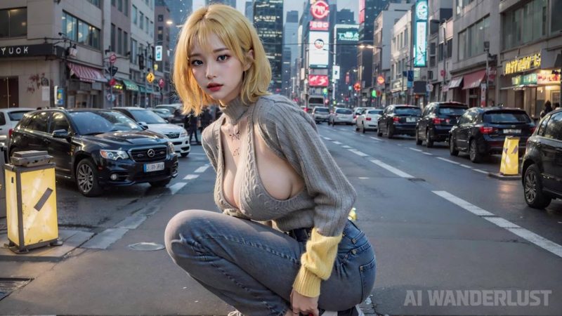 AI繪畫 047 party girl's fashion in the city2 [371V/185M]-無料攝影圈