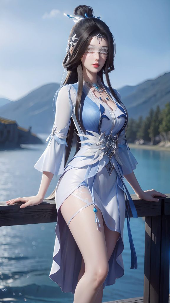 AI繪畫 086 蘭若現(xiàn)代牛仔褲[95P88.1MB]插圖1