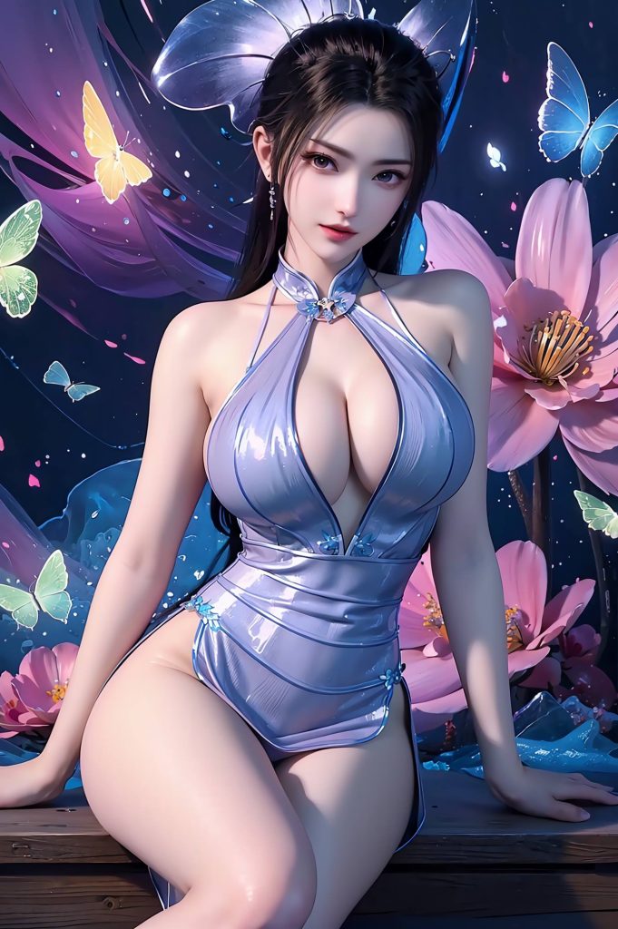 AI繪畫 095 李寒衣唯美蝴蝶[52P/51.6MB]插圖3