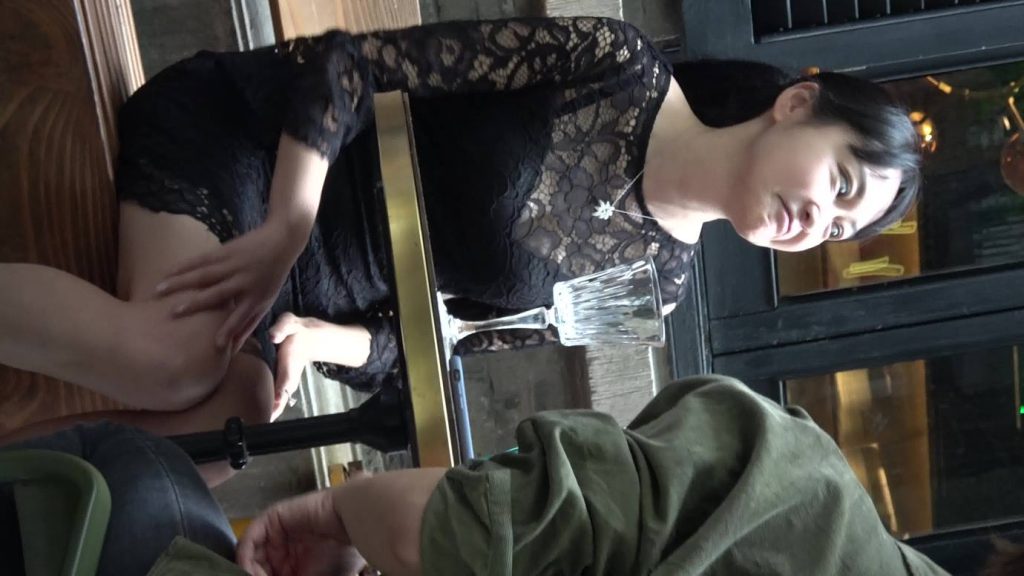 精選街拍攝影 No.001 性感蕾絲包臀裙高跟美女 [1V/1.40GB]插圖