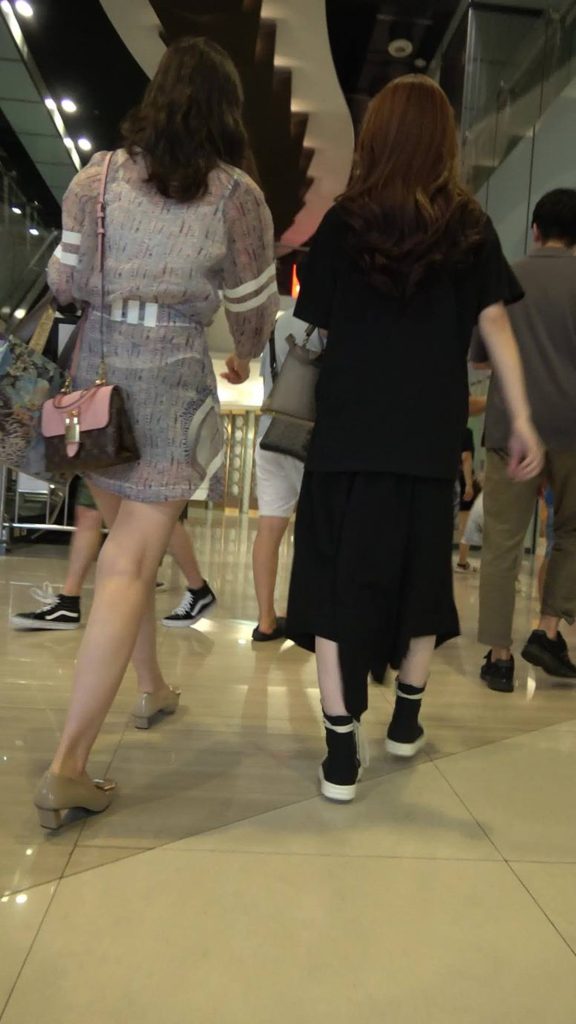 精選街拍攝影 No.002 性感美腿連衣裙MM [1V/1.34GB]插圖1