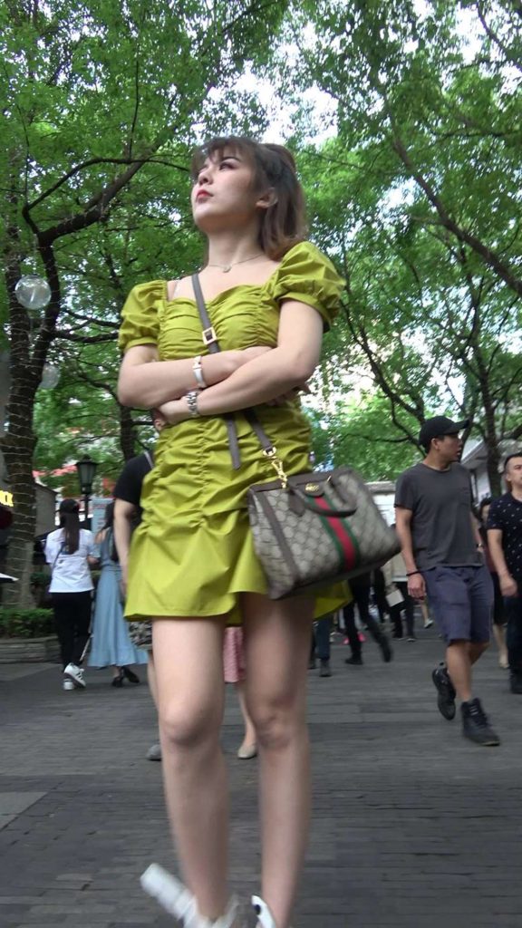 精選街拍攝影 No.003 性感連衣裙性感高跟美眉 [1V/942MB]插圖2