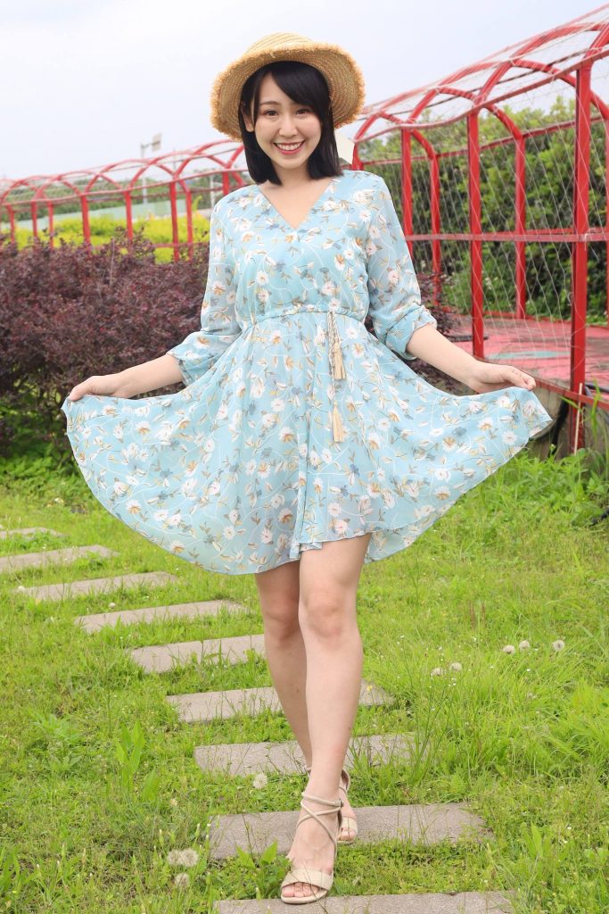 精選街拍攝影 No.019 陽光碎花裙 [67P/136MB]插圖