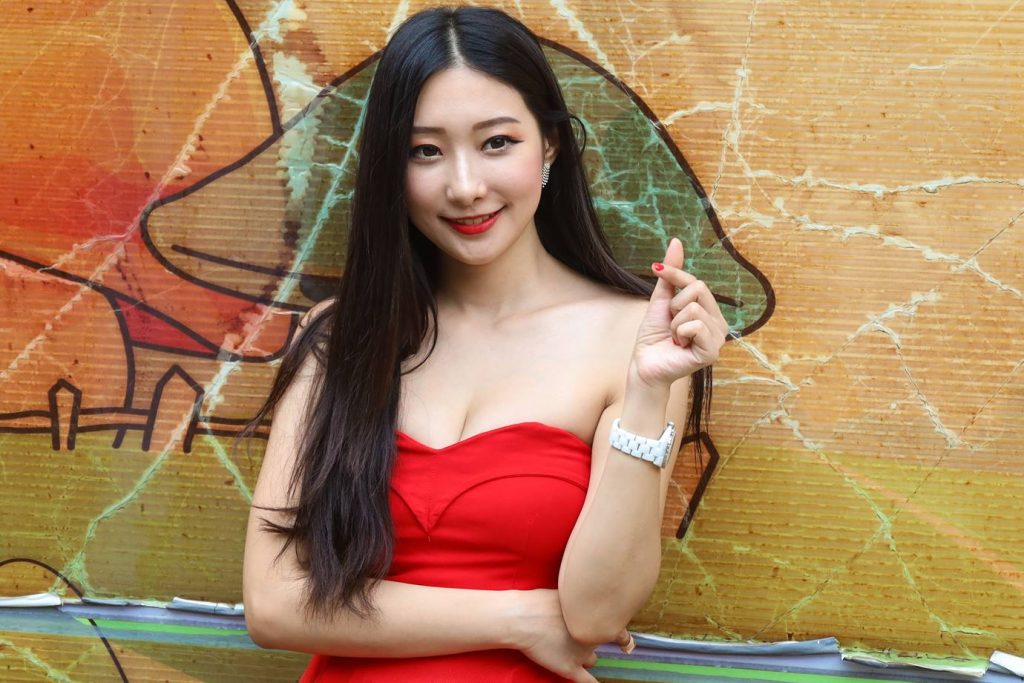 精選街拍攝影 No.025 紅色連衣裙 [49P/66MB]插圖