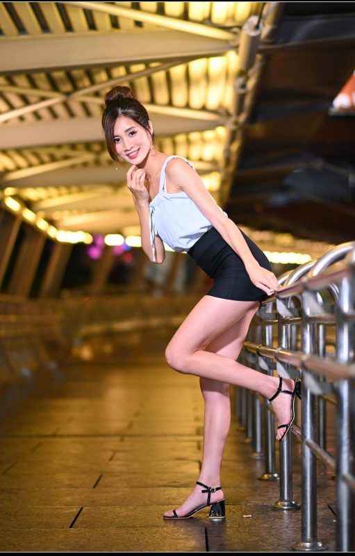 精選街拍攝影 No.040 張筠 OL休閒涼高美腿 [56P/21MB]-無料攝影圈