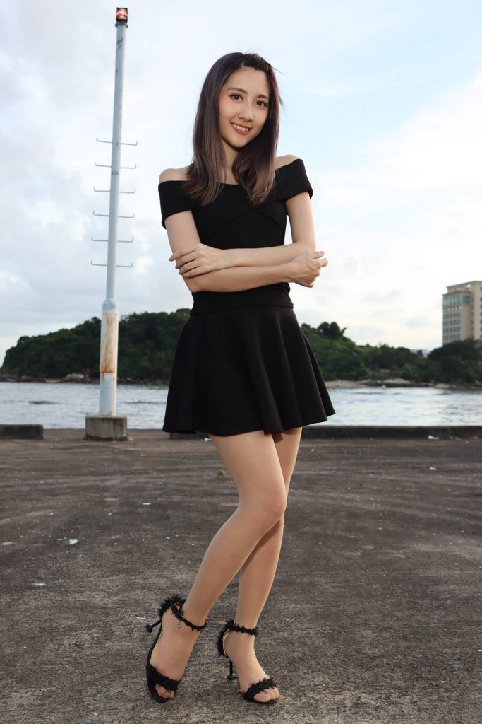 精選街拍攝影 No.049 Elaine Chung 連衣裙絲襪涼高美腿 [73P/137MB]插圖5