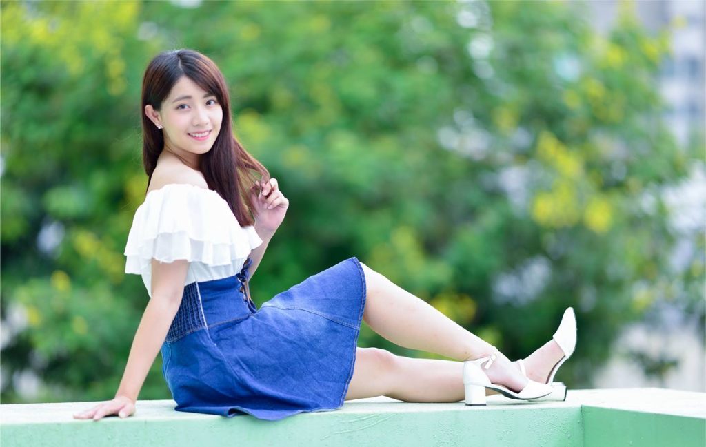 精選街拍攝影 No.075 姍姍(涼爽)牛仔短裙涼高美腿[35P/73MB]插圖1