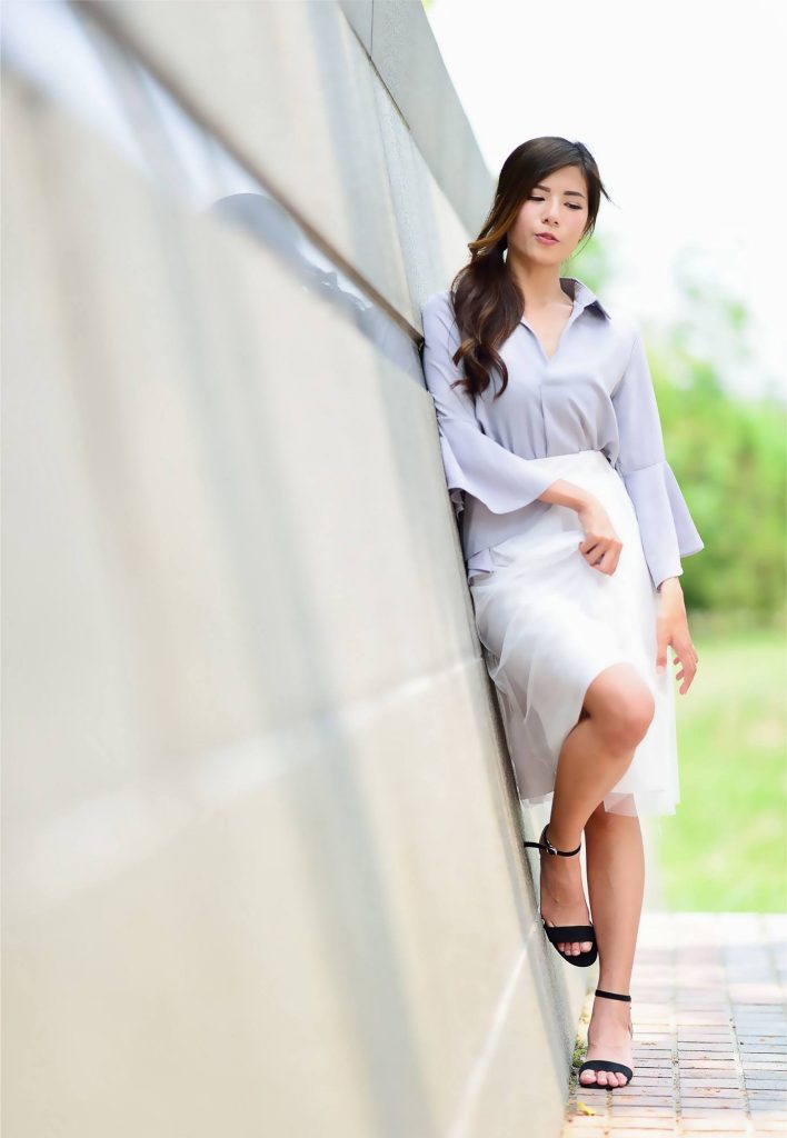 精選街拍攝影 No.077 方唯真_飄逸長(zhǎng)裙涼高美腿 [94P/158MB]插圖4