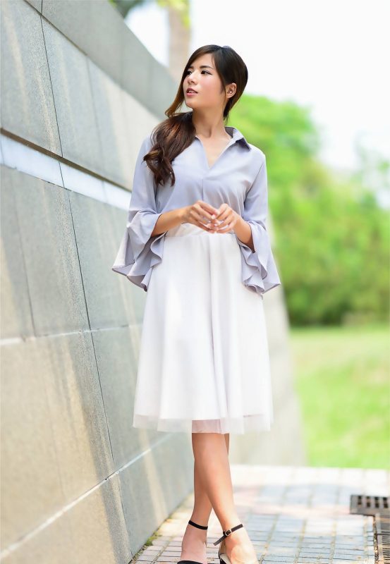 精選街拍攝影 No.077 方唯真_飄逸長(zhǎng)裙涼高美腿 [94P/158MB]-無(wú)料攝影圈