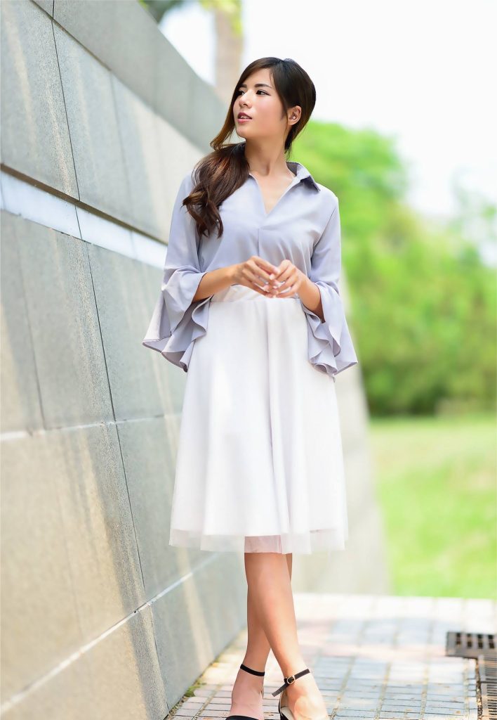 精選街拍攝影 No.077 方唯真_飄逸長(zhǎng)裙涼高美腿 [94P/158MB]插圖