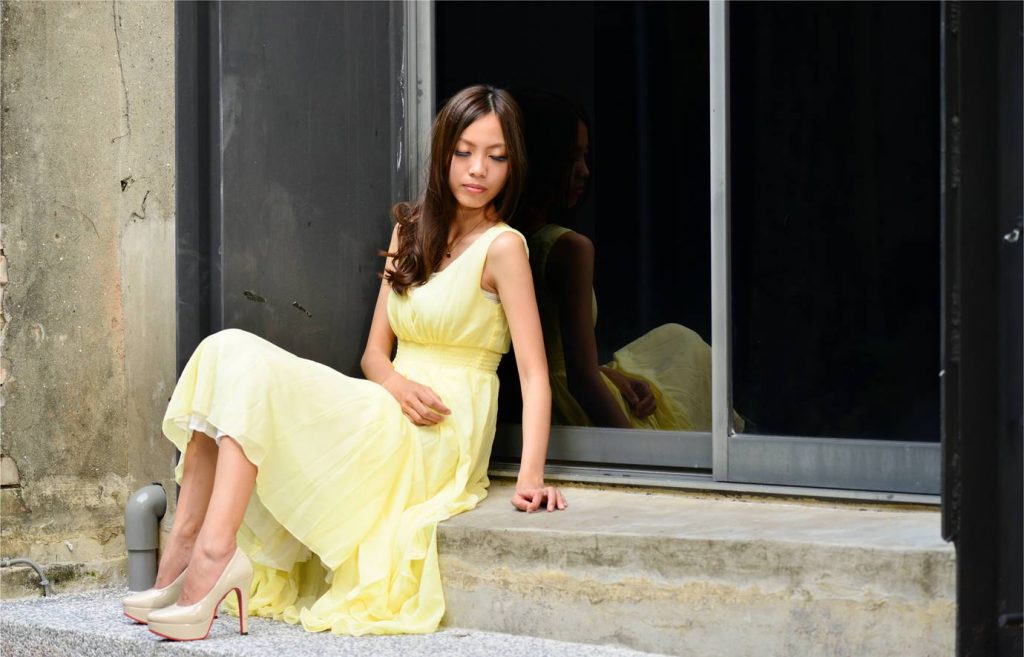 精選街拍攝影 No.079 吳思敏 飄逸長(zhǎng)裙高跟美腿 002 [130P/448MB]插圖3