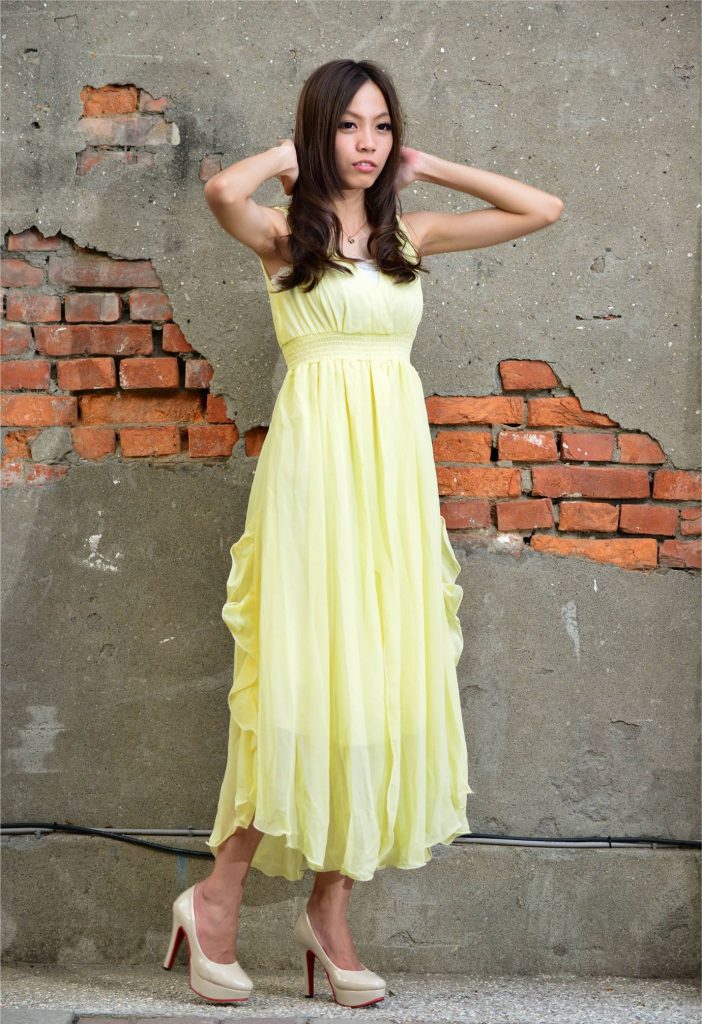 精選街拍攝影 No.079 吳思敏 飄逸長(zhǎng)裙高跟美腿 002 [130P/448MB]插圖1