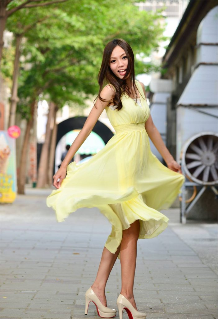 精選街拍攝影 No.080 吳思敏 飄逸長(zhǎng)裙高跟美腿[140P/535MB]插圖5