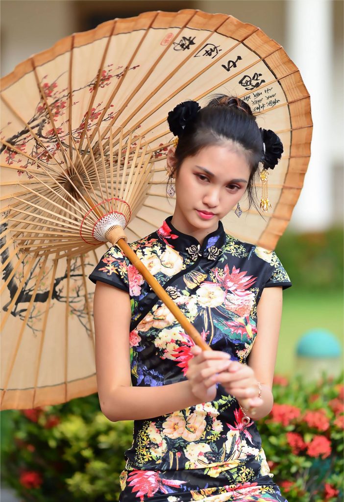 精選街拍攝影 No.085 陳濛欣 短旗袍高跟美腿 001 [100P/305MB]插圖2