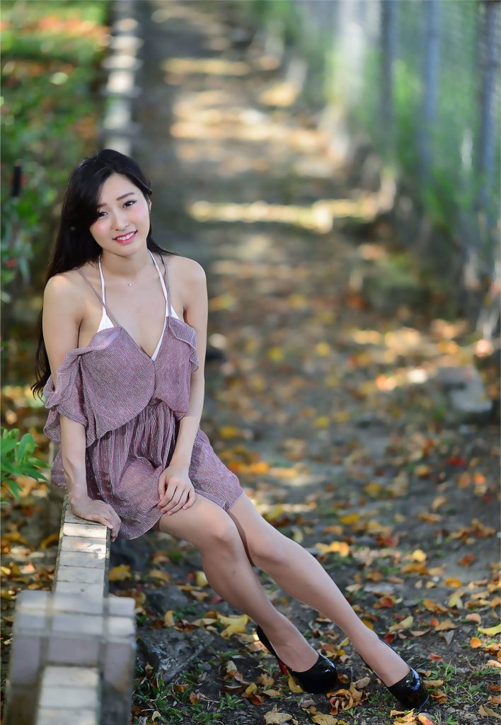 精選街拍攝影 No.087 鄭倪蓉 細吊帶連衣裙絲襪高跟美腿 [119P/235MB]插圖5