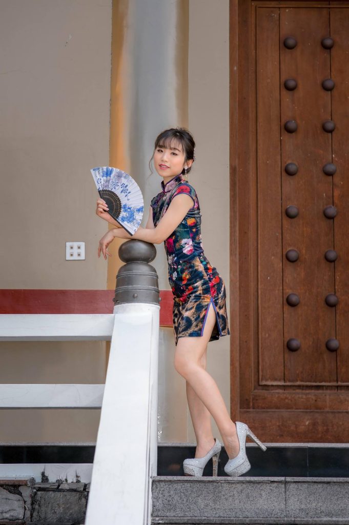 精選街拍攝影 No.097 余宸 短旗袍高跟美腿 [131P/203MB]插圖2