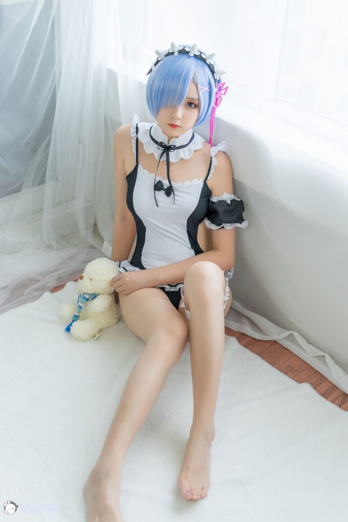 秋楚楚 004 蕾姆夏日泳裝[46P/492MB]插圖3