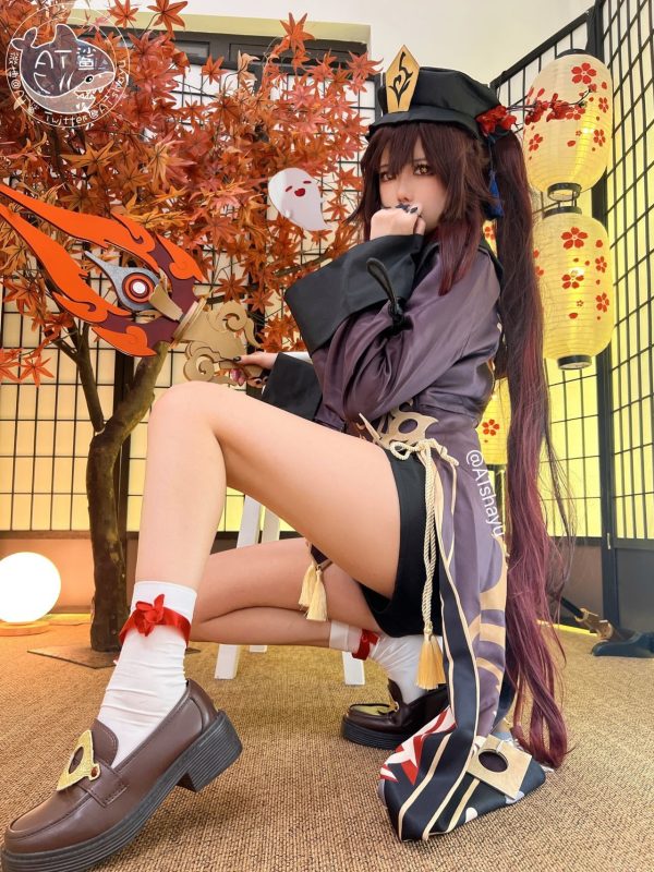 AT鯊 NO.014 – 原神 胡桃[60P/96MB]-無料攝影圈