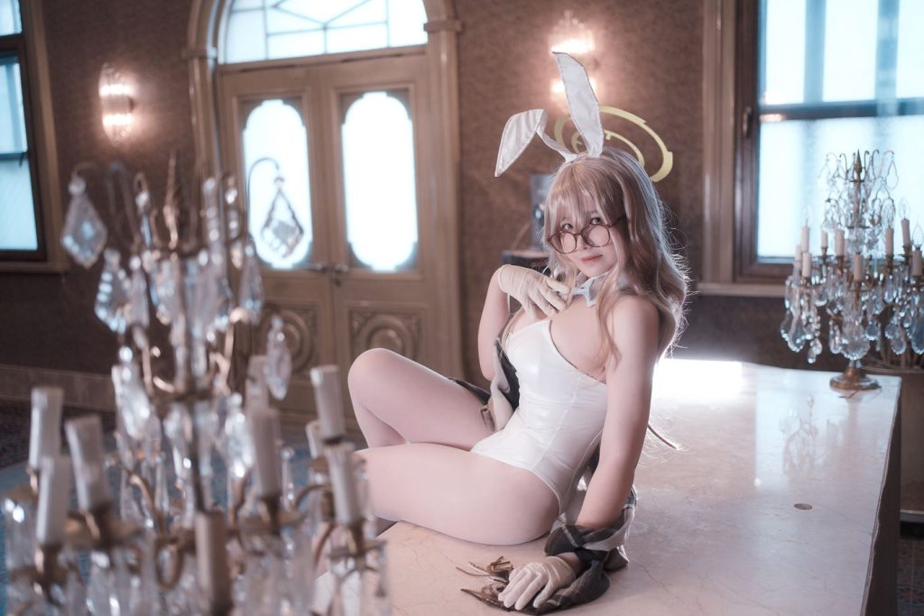 阿半今天很開心 NO.026 – 蔚藍(lán)檔案 室笠茜 兔女郎[38P/209MB]插圖2