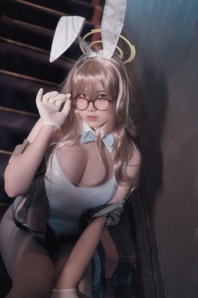 阿半今天很開心 NO.026 – 蔚藍(lán)檔案 室笠茜 兔女郎[38P/209MB]插圖