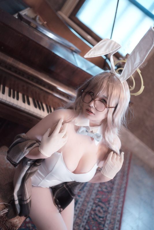 阿半今天很開心 NO.026 - 蔚藍檔案 室笠茜 兔女郎[38P/209MB]-無料攝影圈