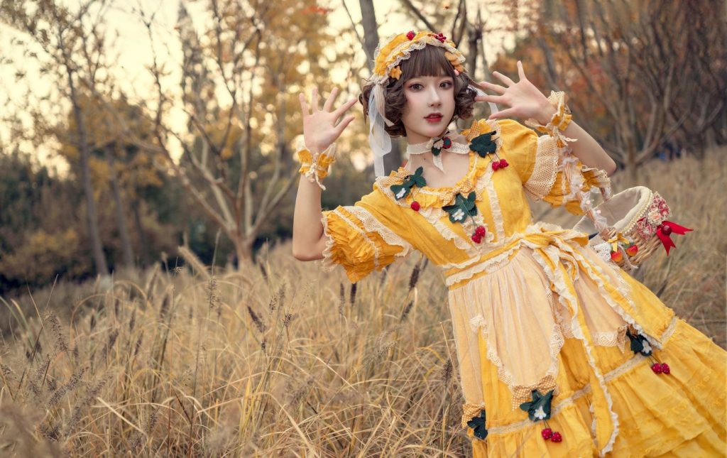 阿包也是兔娘 NO.005 – lolit黃裙[12P/97.4MB]插圖1