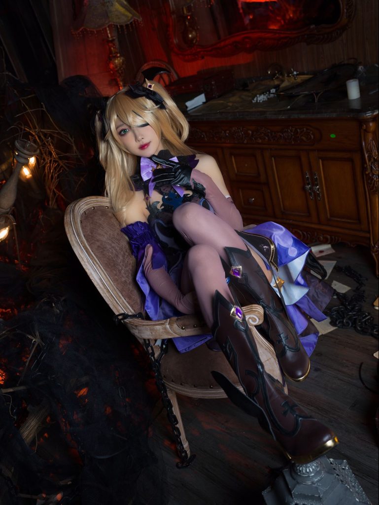 阿包也是兔娘 NO.042 – 原神中二皇女[53P/455MB]插圖1