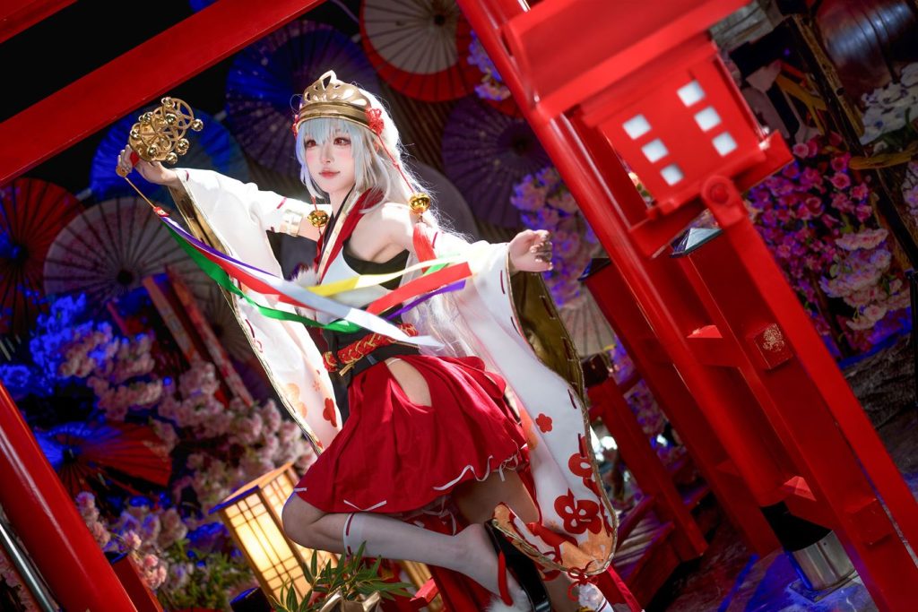 阿包也是兔娘 NO.088 – 櫻境物語 巫女浴池[58P/1.59GB]插圖3