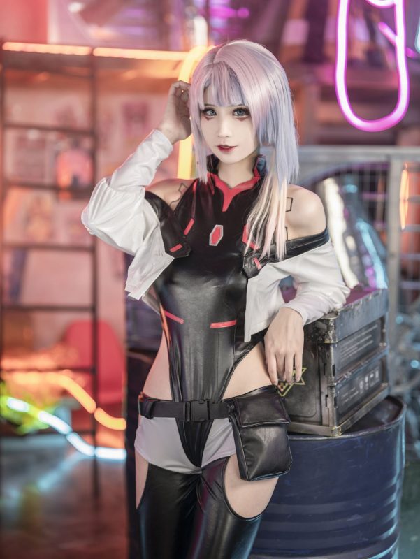 動(dòng)漫博主愛老師_PhD 046 賽博朋克 露西 [18P/97MB]-無料攝影圈