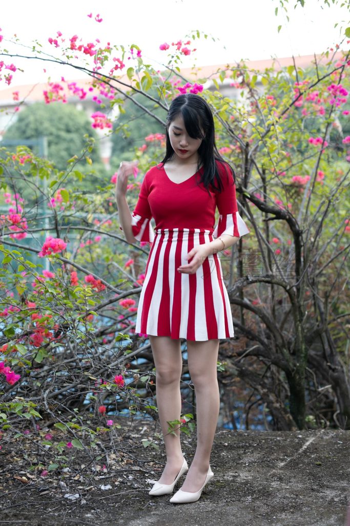 尤蜜絲攝影作品 NO.039 穿搭推廣展示圖集 紅白條紋[82P/611MB]插圖1