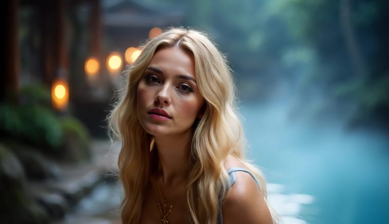 AI Video 001 Hot Spring Goddess – Music Video ??????[4K/1V/233MB]-無料攝影圈