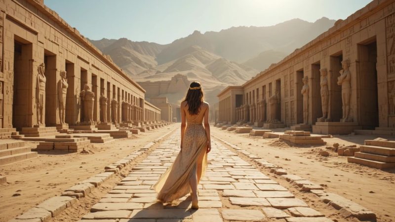 AI Video 004 Celestial TTRPG Meditation Music featuring Divine Goddesses[4K/1V/506MB]-無料攝影圈