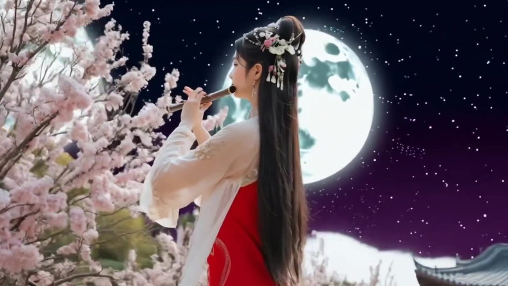 AI Video 008 Relaxing Chinese Guzheng Music – Soothing Sounds for Stress Relief _ Focus[1V/31.3MB]插圖3