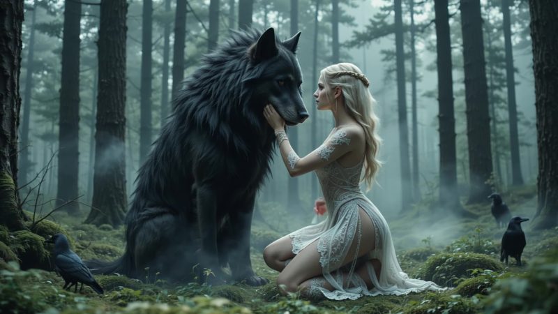 AI Video 016 Enchanting TTRPG Fantasy Music featuring Divine Goddesses[4K/1V/536MB]-無料攝影圈