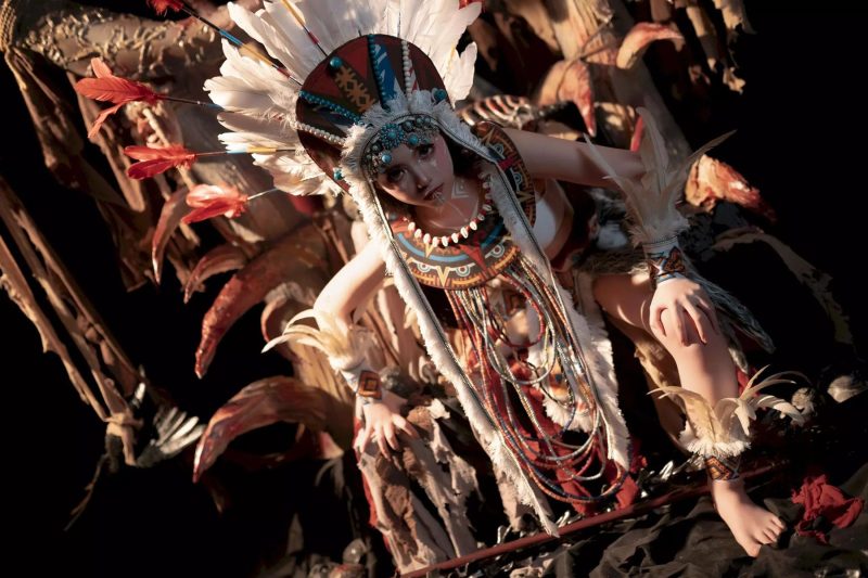 Bangni邦尼 NO.008 – 印第安 (紫舞龍)[42P/73MB]-無料攝影圈