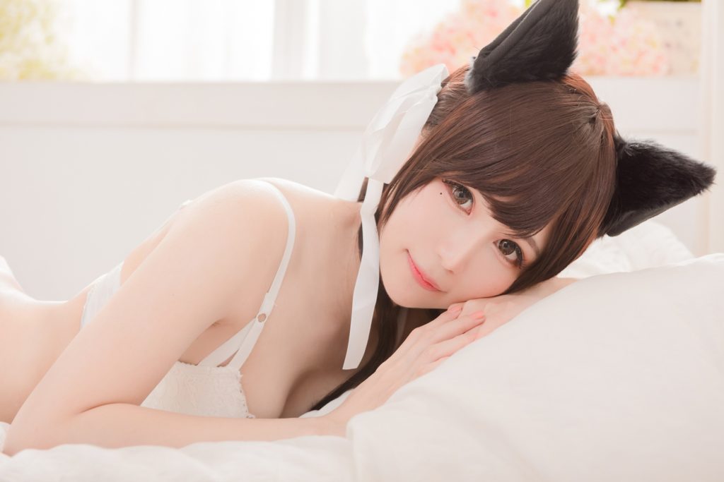 白神泱 NO.005 – 白色內(nèi)衣獸耳[13P/7.76MB]插圖1