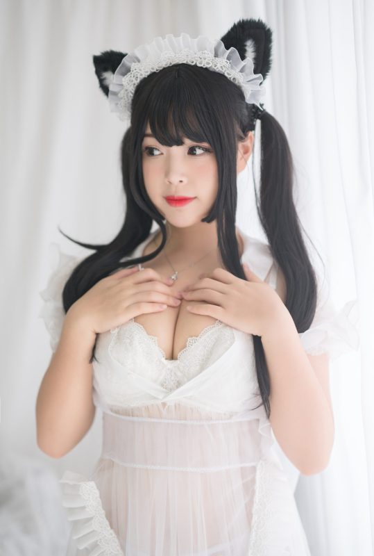 白燁 NO.063 - 白貓透明女仆[70P/114MB]-無料攝影圈