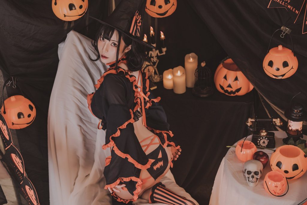 白易子教主 NO.024 – 萬(wàn)圣節(jié)魔女[10P/127MB]插圖2