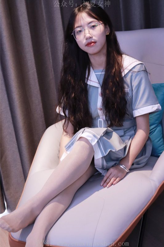 初夏女神 NO.008 雪糕 淺藍色JK裙搭配小白鞋[135P/1V/4.29GB]-無料攝影圈