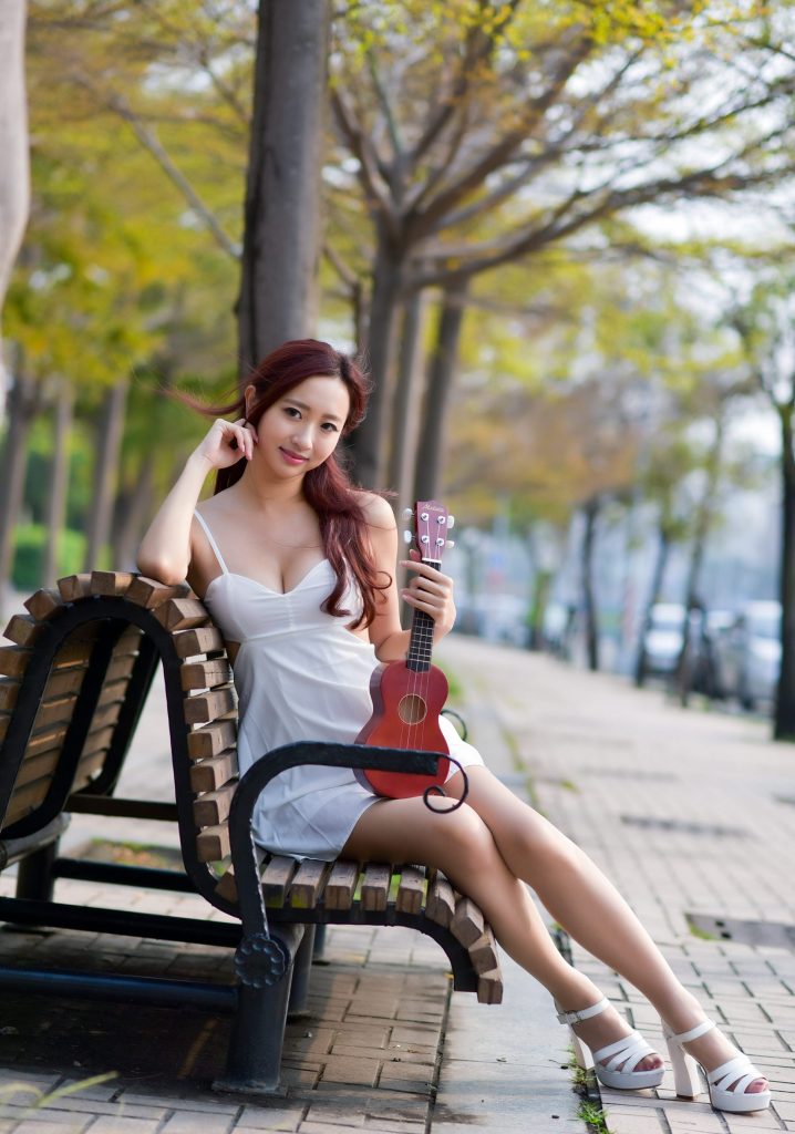 精選街拍攝影 No.109 Ming Ting 名婷 露背吊帶連衣短裙絲襪涼高美腿 [67P/203M]插圖1