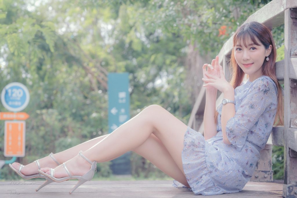 精選街拍攝影 No.113 彭琁 連衣短裙涼高美腿 [58P/74M]插圖1